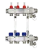 Комплект коллекторов SSM-3RF set с расходомерами и кронштейнами, 3 контура Комплект коллекторов SSM-3RF set с расходомерами и кронштейнами, 3 контура