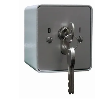 Переключатель с ключом Keyswitch, накладной, 2 группы контактов НР/НЗ, высокий уровень секретности