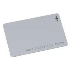 Cмарт карта MIFARE PLUS S2K 7B UID, ISO - для печати на принтере, 86х54х0.8мм.