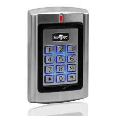 Считыватель MIFARE с клавиатурой, интерфейс Wiegand 34, считывание SN, 3-6 см, -30град.+60град.С, 128x82x28 мм, 10-14 В DC, 40 мA