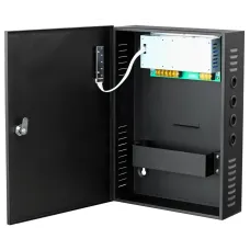 Блок питания 12 VDC/10 A, 220 VAC, корпус         285х395х90 мм (место для аккумулятора 17 Ач)