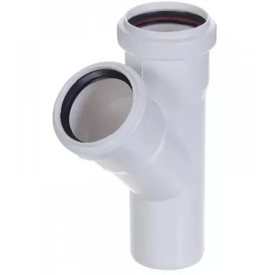 Тройник Pro Aqua Stilte Белый  50x50/45