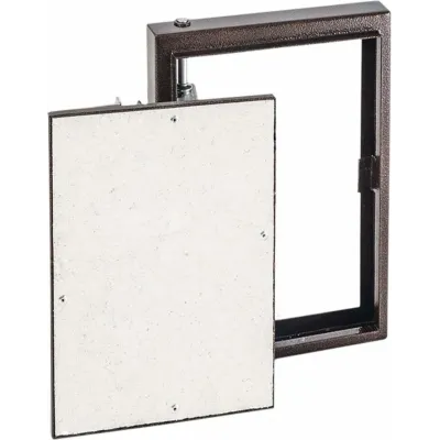 D2030 ceramo steel, Люк под плитку на петле, окрашенный металл, 200х300
