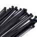 Стяжка кабельная (Хомут) 4,8x350-100BL PA6.6 черная (100 шт/уп) Jazzway