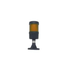 Колонна светосигнальная STM-K6-YZ230-2-54 60мм 100-240В AC зуммер тип крепления 2 желтая