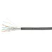 Витая пара U/FTP Cat 6a 4 пары 23 AWG solid IN/OUT LSZH-UV 305м