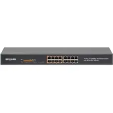 Коммутатор управляемый 8x100Мбит/с (RJ45 с PoE+), 2x1Гбит/с (Combo) 120Вт