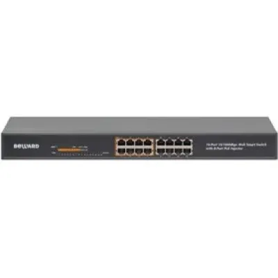 Коммутатор управляемый 8x100Мбит/с (RJ45 с PoE+), 2x1Гбит/с (Combo) 120Вт