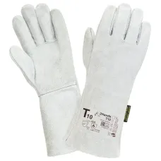 Перчатки (краги) 2Hands Т10 ECO3, р-р 10,5, спилок КРС