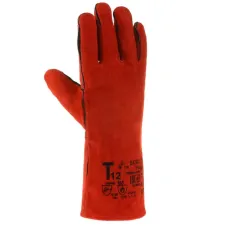 Перчатки (краги) 2Hands Т12 ECO2 , р-р 10,5, спилок КРС/хлопок, лен