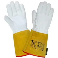 Перчатки (краги) 2Hands (Siberia) Т30-11-ru р-р  7,5, овечья кожа/спилок КРС/швы Kevlar