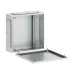 Корпус клеммный металлический SDE ВxШxГ 300x300x120 мм с фланцами, IP66