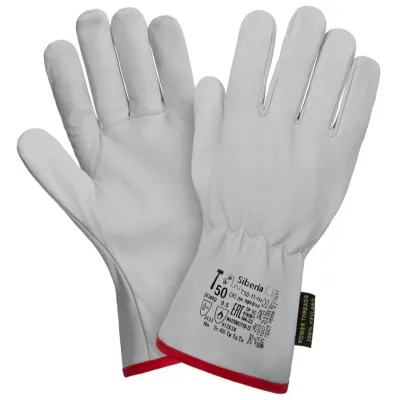 Перчатки (краги) 2Hands (Siberia) Т50-11-ru, р-р 10,5, овечья кожа/швы Kevlar