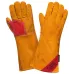 Перчатки (краги) 2Hands (Siberia) Т64-11-ru, р-р 10,5, спилок КРС/хлопок, лен, швы Kevlar