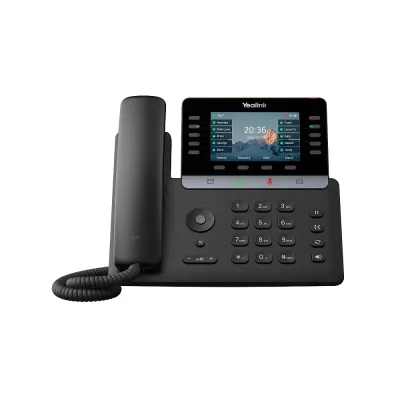 Телефон IP c поддержкой 16 аккуантов с PoE без БП