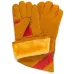 Перчатки (краги) утепленные 2Hands (Siberia) Т9-11-ru, р-р 10,5,  спилок КРС/иск.мех, швы Kevlar