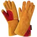 Перчатки (краги) 2Hands (Siberia) Т92-11-ru, р-р 10,5, спилок КРС/хлопок, лен, швы Kevlar