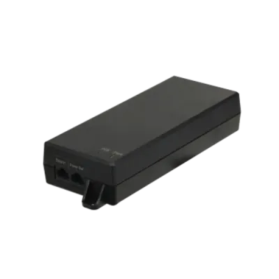 Инжектор 1x1Гбит/с (RJ45), 1x1Гбит/с (RJ45 с PoE,PoE+) 75Вт