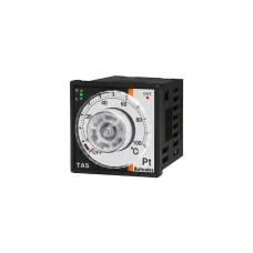 Температурный контроллер TAS-B4RP1C, 48 х 48 мм, круговая шкала, 100-240 В~, выход: релейный, DPt100, 0…100°С (Китай)