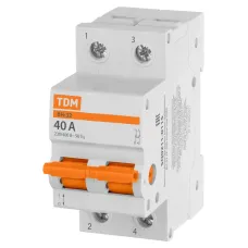 Выключатель нагрузки (мини-рубильник) ВН-32 2P 40A Home Use TDM