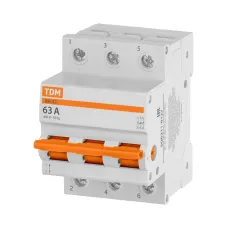 Выключатель нагрузки (мини-рубильник) ВН-32 3P 63A Home Use TDM