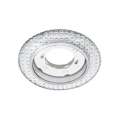 Светильник встраиваемый  GX53 230 В LED подсветка 5 Вт зеркальный хром