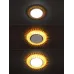Светильник встраиваемый  GХ53 230 В LED подсветка 5 Вт золото хром
