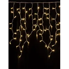 "Гирлянда светодиодная ""Бахрома"" 2х1м, 152LED, 3000К, бел. шнур, посл. подкл, IP65, 250 В"