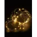 "Гирлянда светодиодная ""Роса50"" 50LED, 5м, 3000К, 3хАА"