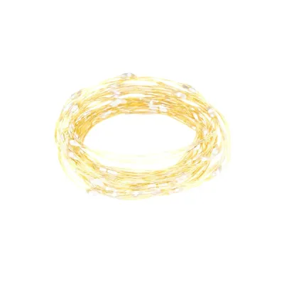 "Гирлянда светодиодная ""Роса20"" 20LED, 2м, 3000К, 2хCR2032"