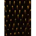 "Гирлянда светодиодная ""Сеть"" 1,5х1,5 м, 120LED, 2700К, черный шнур, посл. подкл, IP65, 250 В"