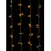 "Гирлянда светодиодная ""Занавес"" 1,5х1,5 м, 168LED, белый тёплый, 8 режимов, 250 В, IP20"