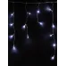 "Гирлянда светодиодная ""Бахрома"" 1,9х0,5 м, 68LED, белый, 8 режимов, 250 В, IP20"