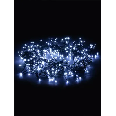 "Гирлянда светодиодная ""Мишура"" 3 м, 320LED, белый, 8 режимов, 250 В, IP20"