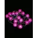 "Гирлянда светодиодная ""Клубочки"" 3 м, 15LED, белый, 8 режимов, 250В, IP20"