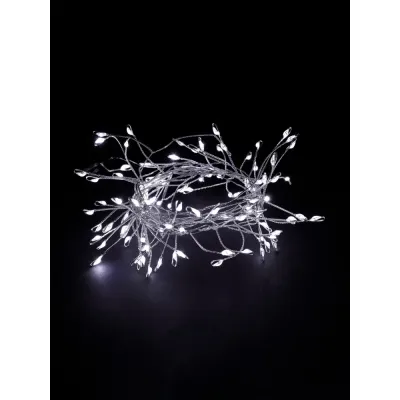 "Гирлянда светодиодная ""Самоцветы"" 100LED, 2 м, 6000 K, USB, IP20"