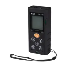 Рулетка лазерная ЛР-100, дальность 100 м, точность 2 мм, подсветка, IP54, 2хAAA, ''Алмаз''