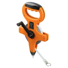 Лента мерная, 50 м х 13 мм, стальное полотно, открытый корпус, штык для фиксации ''Рубин''