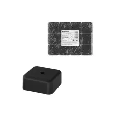 Коробка распаячная КР 50х50х20 ОП черная IP40 TDM