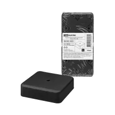 Коробка распаячная КР 75х75х20 ОП черная IP40 TDM