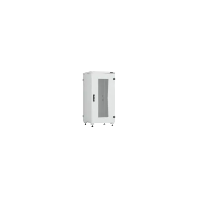 Напольный шкаф Essential Line серии TFI-R 19'' 24U стеклянная дверь цельнометаллические стенки и задняя дверь Ш600х1242хГ600мм в разобранном виде серый