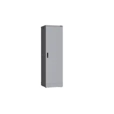 Напольный шкаф 19'' 42U металлические двери металлические стенки Ш800хВ2010хГ800мм в разобранном виде серый