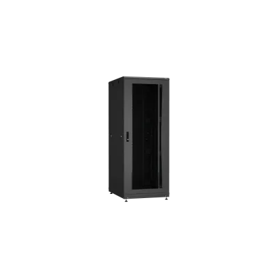 Напольный шкаф NIKOMAX серии TFR-R2 19'', 42U, двери перфорированные, одностворчатая и двустворчатая, металлические стенки, Ш800хВ2010хГ1000мм, в разобран