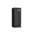 Напольный шкаф NIKOMAX серии TFR-R2 19'', 42U, двустворчатые перфорированные двери, металлические стенки, Ш800хВ2010хГ800мм, в разобранном виде, черный