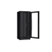 Напольный шкаф NIKOMAX серии TFR-R2 19'', 42U, двустворчатые перфорированные двери, металлические стенки, Ш800хВ2010хГ800мм, в разобранном виде, черный