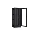 Напольный шкаф NIKOMAX серии TFR-R2 19'', 42U, двустворчатые перфорированные двери, металлические стенки, Ш800хВ2010хГ800мм, в разобранном виде, черный