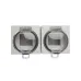 Коробка Industrial IP65, 4 модуля 45 х 22,5 мм, серый
