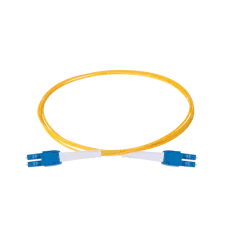 Патч-корд оптический HD, OS2, 2х9/125, дуплекс LC/UPC - дуплекс LC/UPC, UNIBOOT PUSH-PULL, 1 м