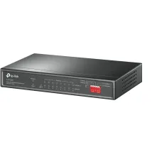Коммутатор неуправляемый 9 портов RJ45 10 100 Мб/с PoE 30Вт