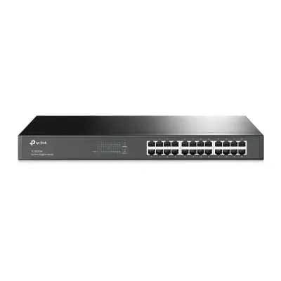 Коммутатор неуправляемый 24 порта RJ45 10 100 1000 Мб/с